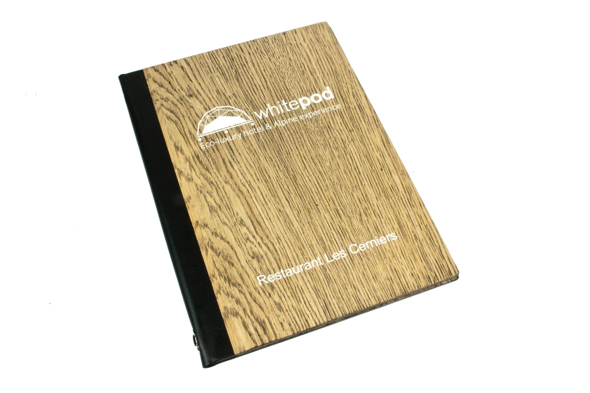 Wooden Restaurant Menu Holder