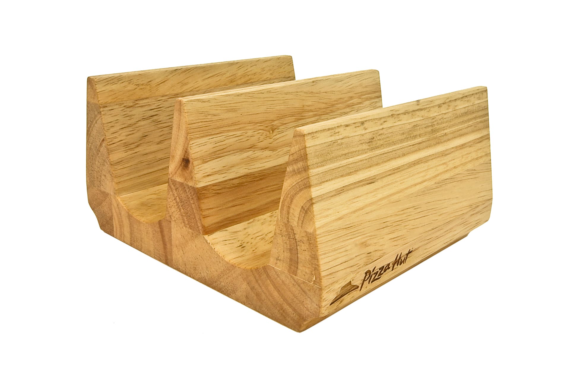 Branded Pizza Hut serving holder for tacos