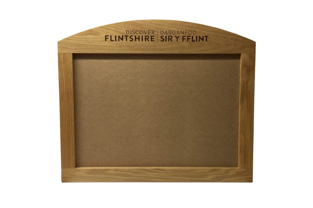 Wooden Poster Frame for Hotel Reception