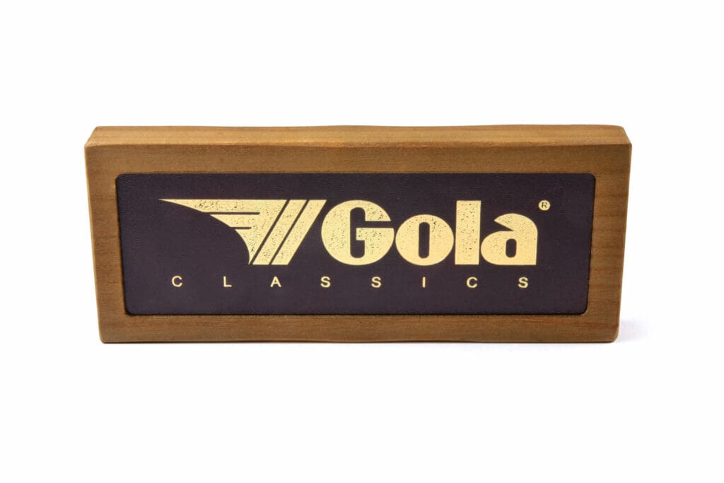 Branded block for Gola Sportswear