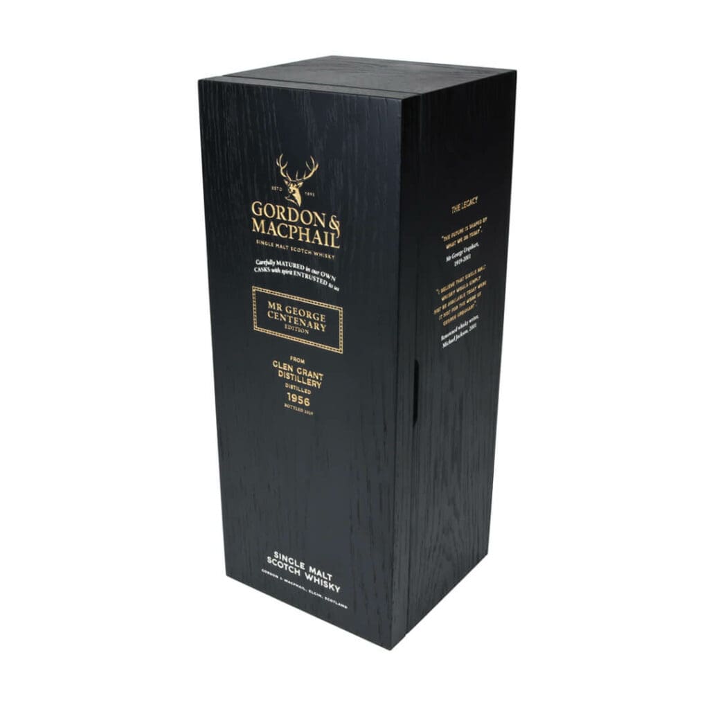 Bespoke Wooden Whisky Box for Gordon and Macphail