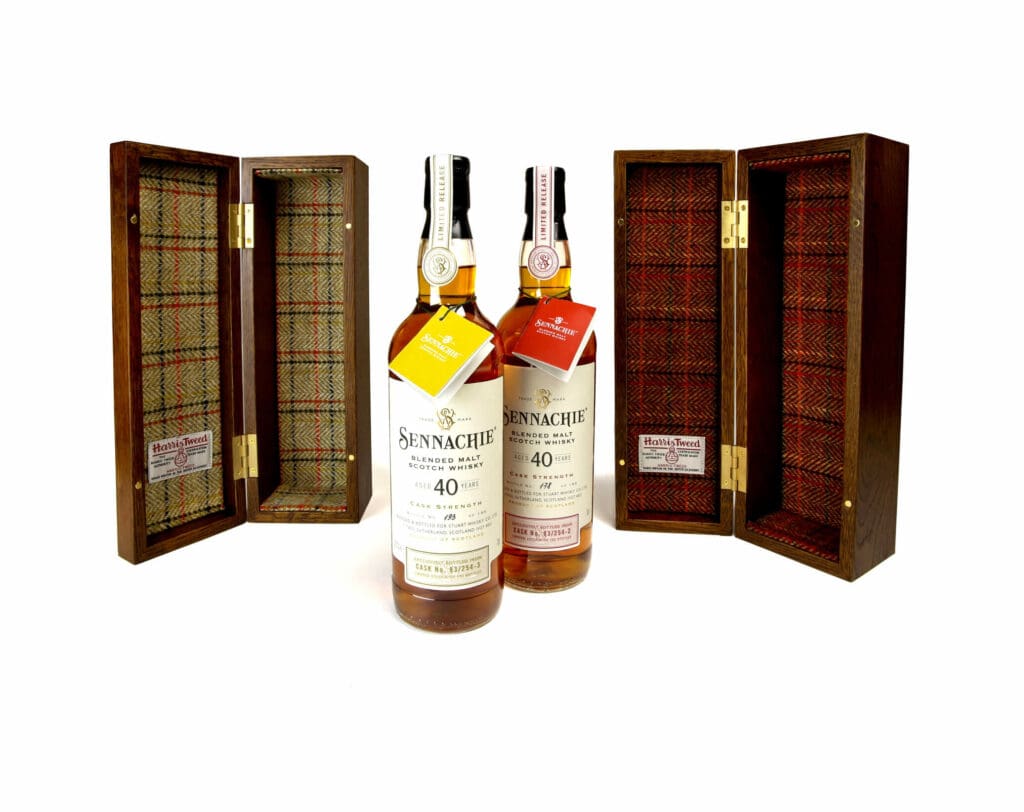 The Sennachie Luxury wooden whisky packaging