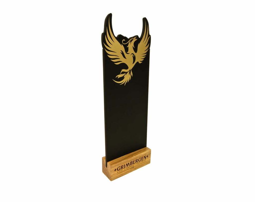Custom made chalkboards for Grimbergen