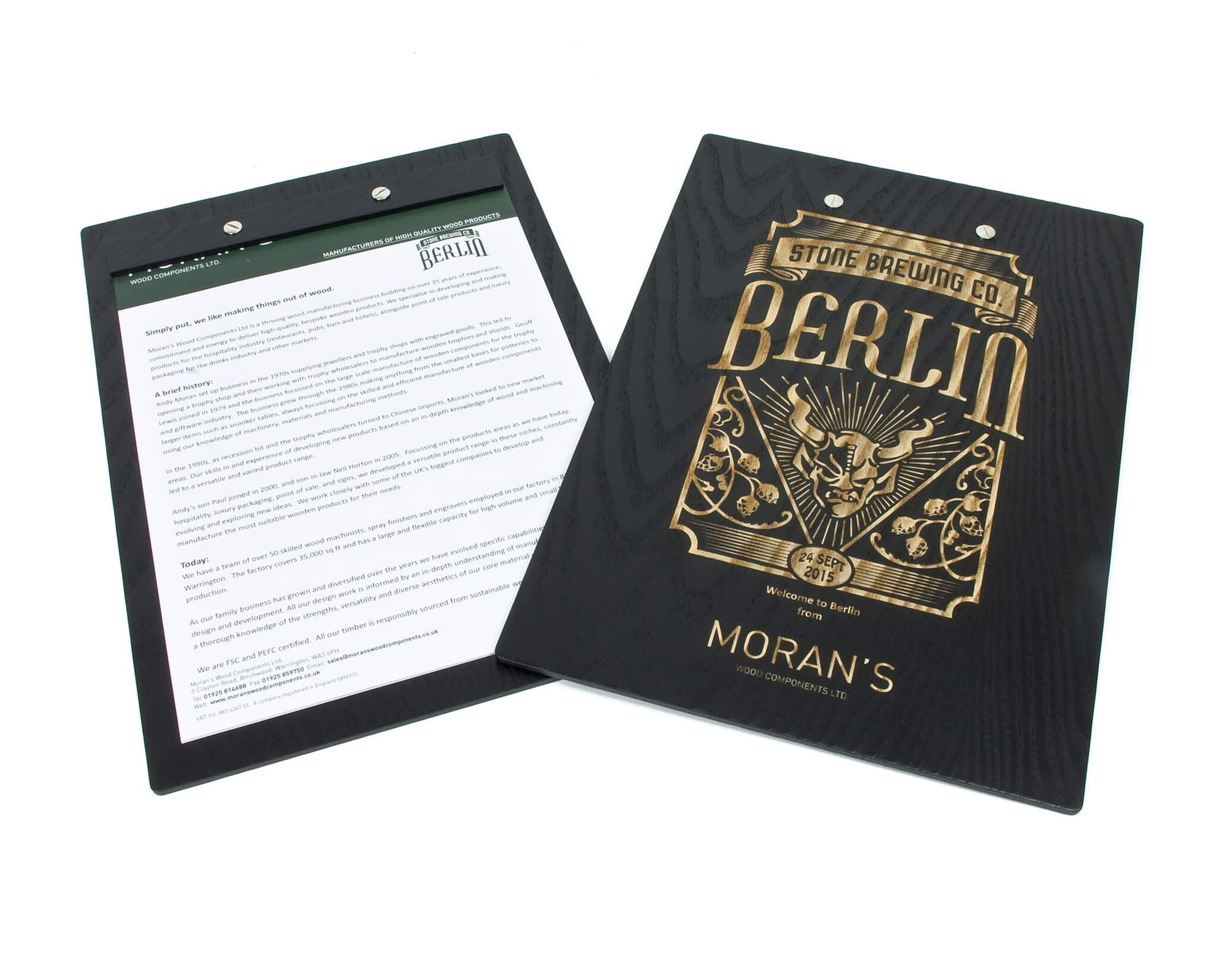 Custom Made Clip Board