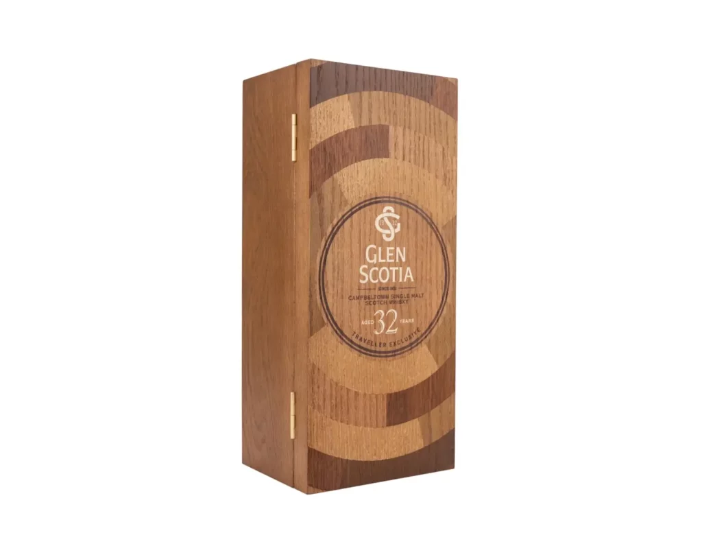 Glen Scotia 32 Year Old Wooden Whisky Box