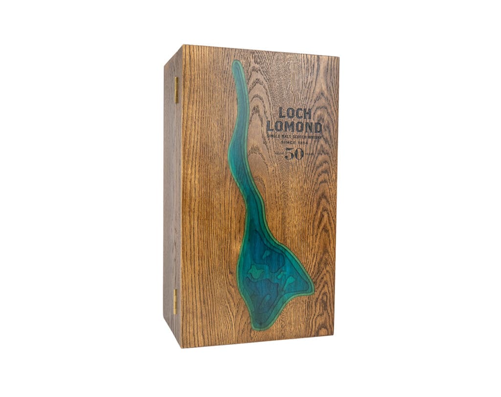 Loch Lomond 50 Year Old Luxury Whisky Packaging